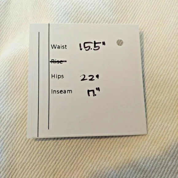 Free People We The Free Brea Distressed Denim Skirt Frayed Hem Deco White 31 Nwt - Picture 8 of 8